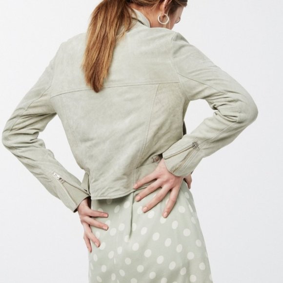 Capulet Suede Marta Jacket Pistachio XS - Picture 3 of 7
